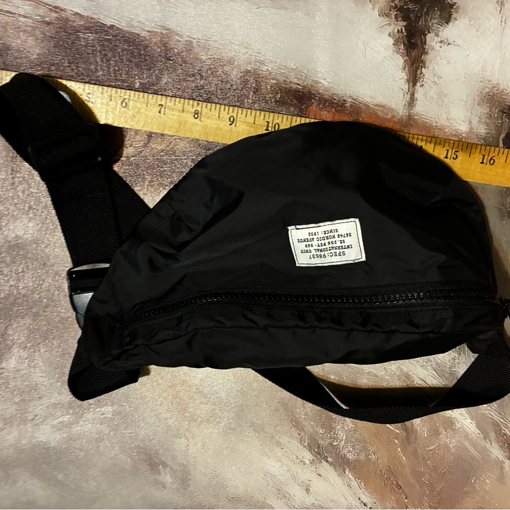 Nordic Avenue Black Crossbody Bag